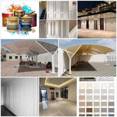 painting, fixing,car parking
