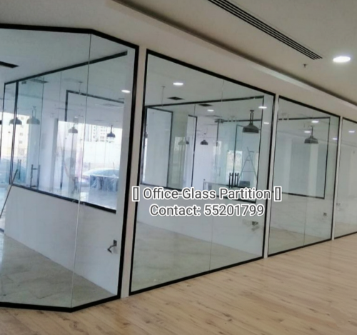 .فاصل زجاجي للمكاتب