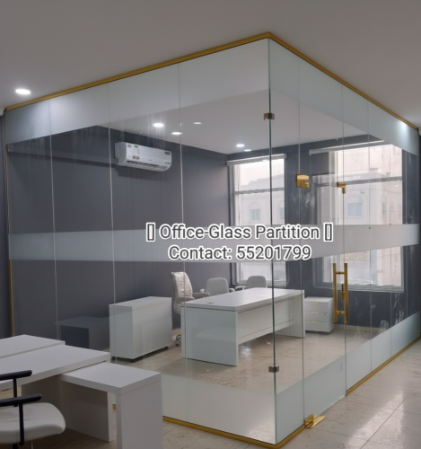 .فاصل زجاجي للمكاتب