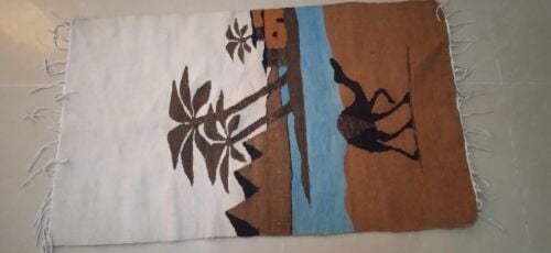 hand wooven Afghani klim wall rug