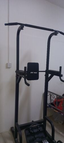 Weight exercise chair, with dumble