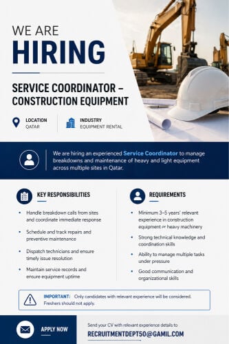 HIRING - SERVICE COORDINATOR