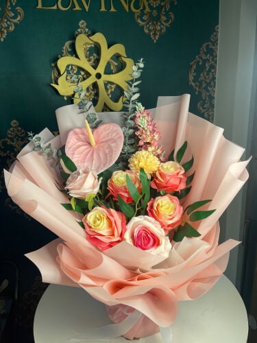 Arificial foam boquet