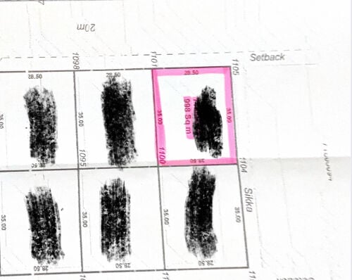 للبدل ارض بام صلال شارع ٢٠م و سكة