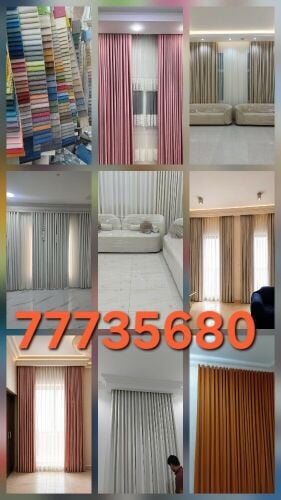 تفصيل و تنجيد كنب و ستائر