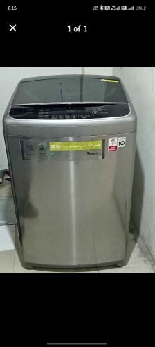 LG brand washing machine 17kg