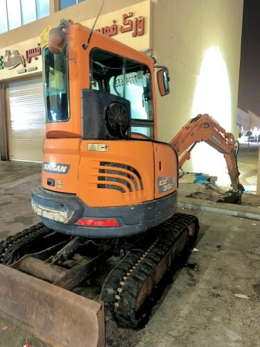 Dosan mini excavator 3.5ton 2016