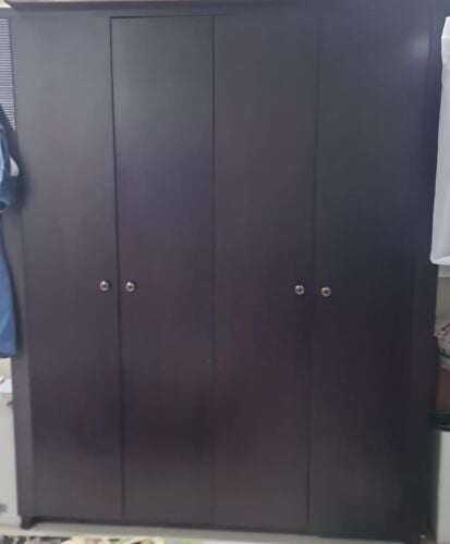 Beds and wardrobe