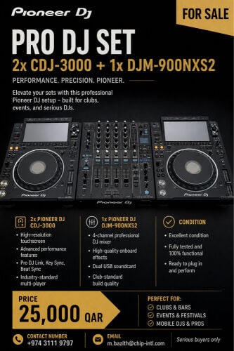 Pioneer DJ mixer