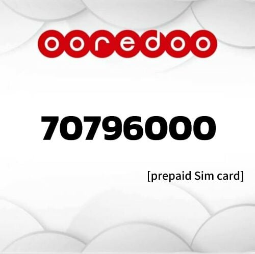 Ooredo sim card for sell 1000QR