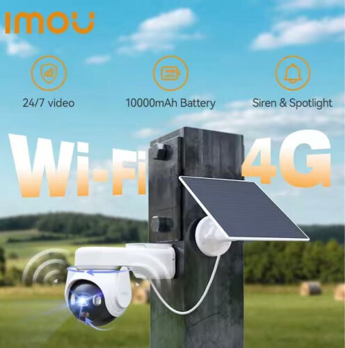 Various solar energy cameras