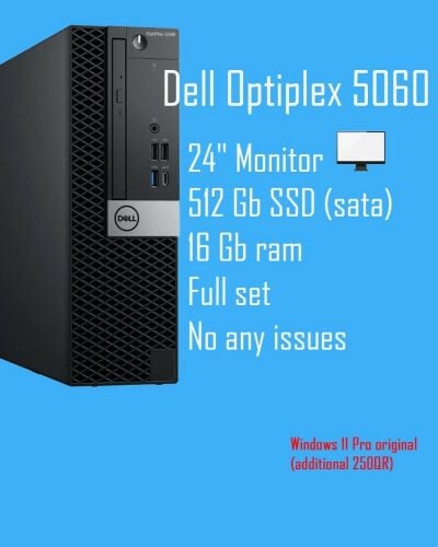 Dell optiplex 5060 with monitor
