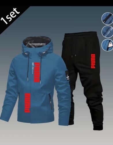 men's sports outfit jacket set