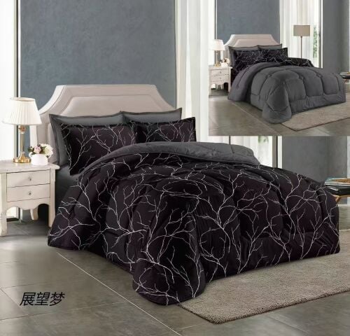 طقم لحاف بحجم كينج متوفر