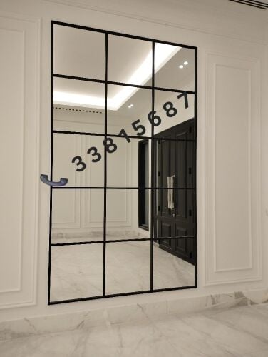 glass and mirror aluminium UPVC