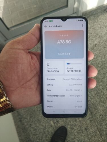 Oppo A78 mobile for sell