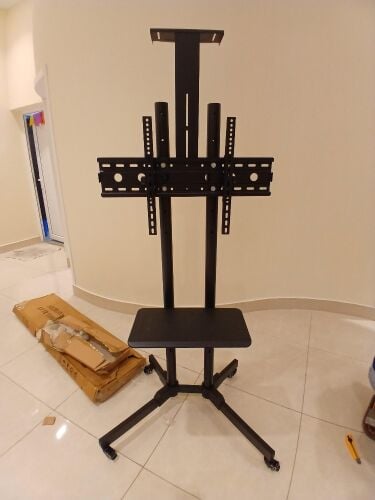 Mobile TV stand, TV cart with Mount