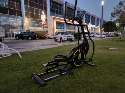 large elliptical exercise bike