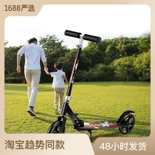 Big wheel folding scooter urban