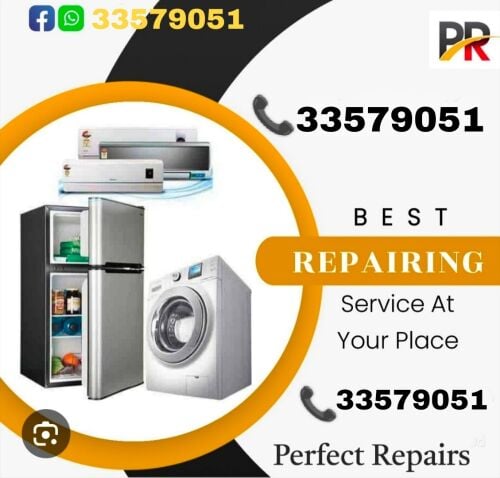 Refrigerator repair. Washing machin