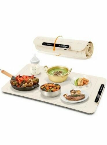1 Foldable Electric Food Warmer Mat