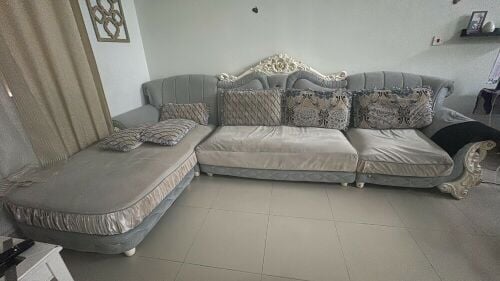 Elegant L-Shape Luxury Sofa