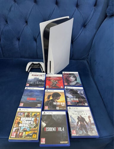 سوني 5 مع 9 العاب