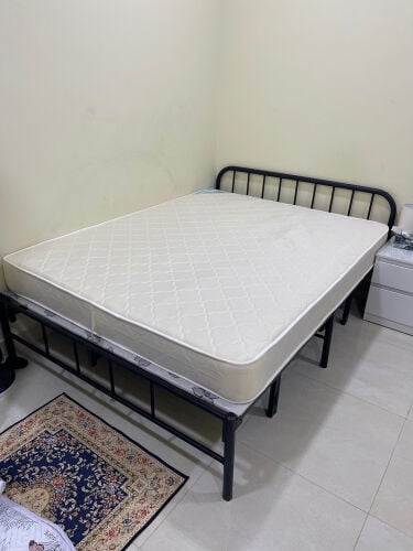 foldable bed with mattress 