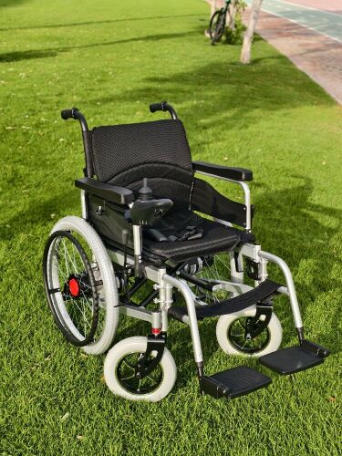 electric wheelchair folding chair