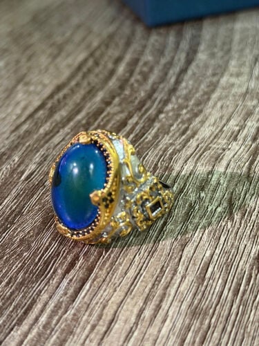 silver mazaj ring
