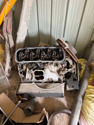 مكينة ٤٥٤ و قيرها و توانكيها 