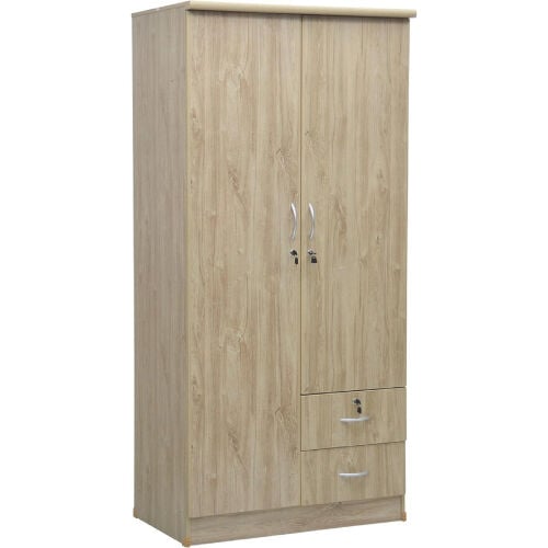 2 door wooden cupboard 