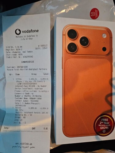 iPhone 17 pro max 1TB