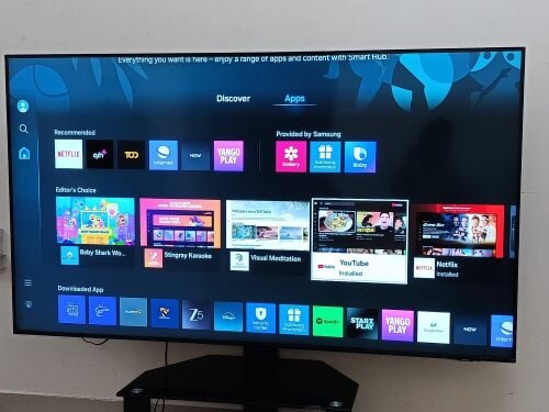 samsung 85" smart Qled