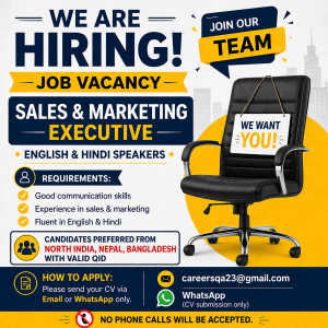 Sales & Marketing Executive