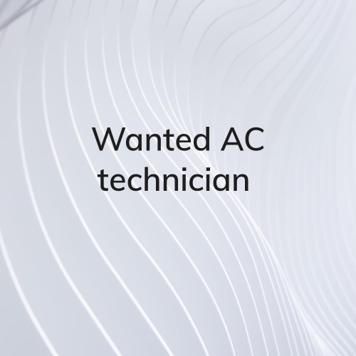 Request AC technician