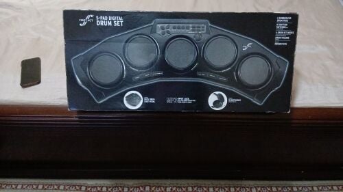 5 pad digital drum