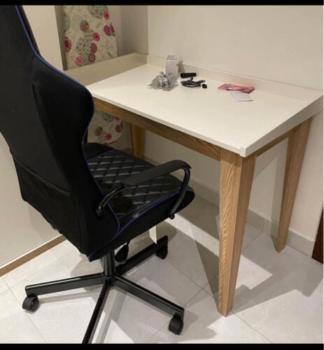 Desk and gaming chair