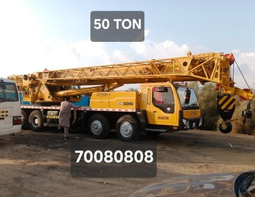 CRANE 50 TON  FOR RENT