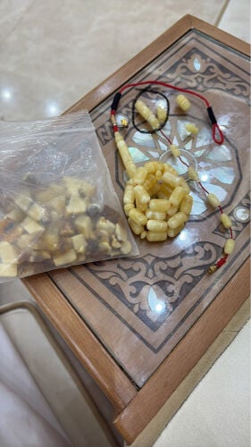 مسباح كهرم حجر واحد 