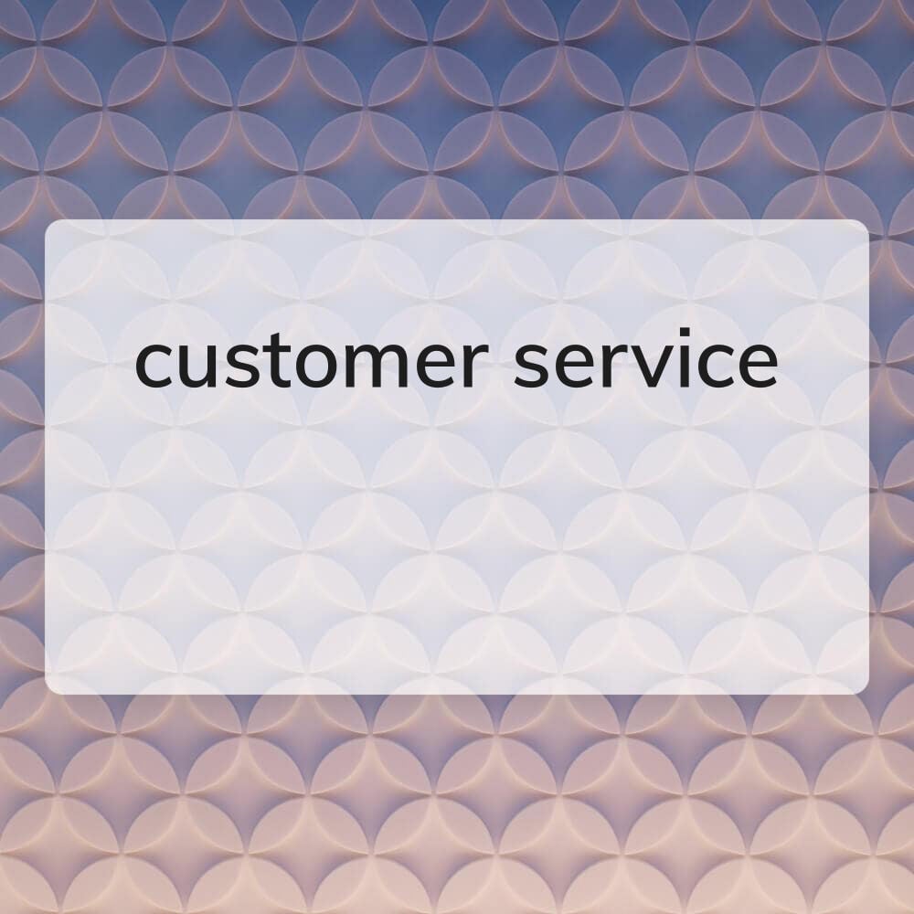 customer service 