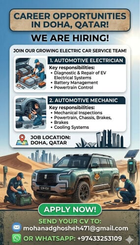 We need vehicle technicians