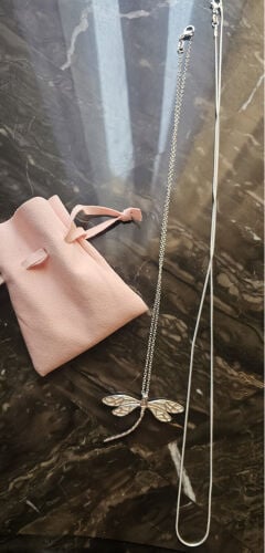 silver necklace 