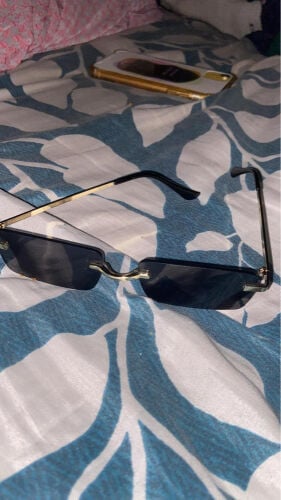 Rimless sunglasses 