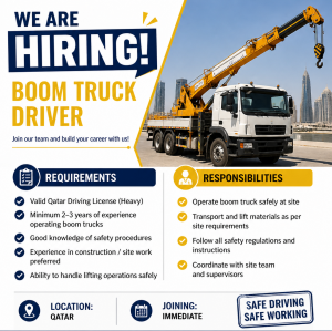 LOOKING FOR BOOMER DRIVER
