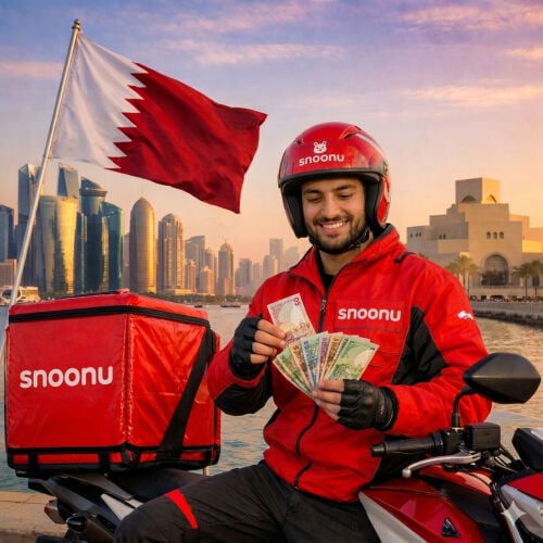 Car rider hiring for Snoonu. 