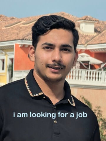 I am looking for a job