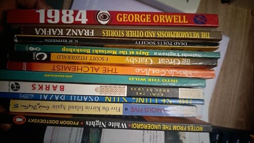 Famous novels and philosophy books