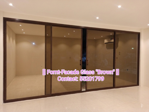 Shop/Villa Front-Facade Glass.