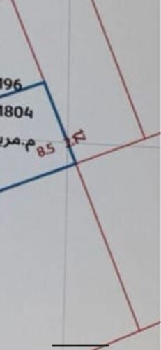 للبيع ارض ف المعموره
